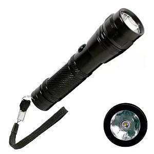 Lanterna Tática Portátil Profissional Longo Alcance Com Sinalizador a Laser (8