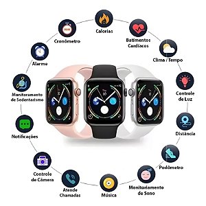 Relógio Inteligente Smartwatch W35+ Basik (RELOGIOW35)