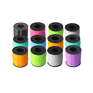 Kit Linha de Nylon para pipa 500 Jardas - 12 Carreteis Sortidos