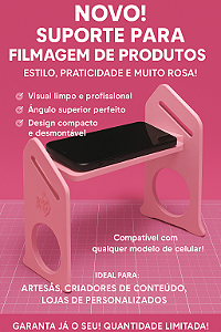 SUPORTE PARA GRAVAÇÃO DE PRODUTOS
