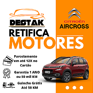 Retifica Motor AirCross 1.5 1.6 16V 11/...