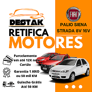 Retifica do Motor Palio Siena Strada todos
