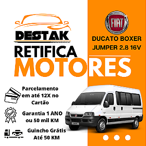 Retifica do Motor Ducato Boxer Jumper 2.8 16V