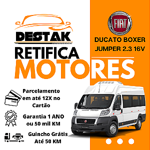 Retifica Motor Ducato Boxer Jumper 2.3 16V EURO V