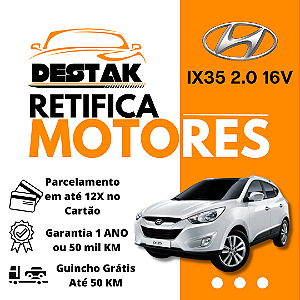 Retifica Motor Ix35 2.0 16V