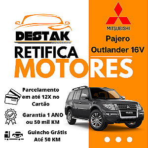 Retifica Motor Pajero Outlander 16v