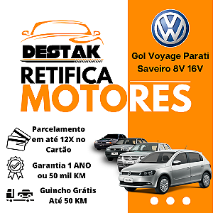 Retifica do Motor Gol Voyage Parati Saveiro