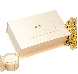 06 CAIXA CARTONADA PARA PADRINHOS DE CASAMENTO PERSONALIZADA - Minimalista