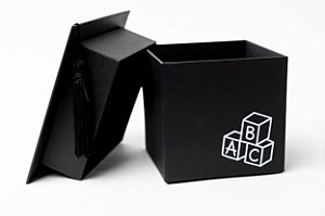 CAIXA CAPELO PRETA 10X10