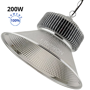 Luminária Led High Bay 200W Industrial Smd