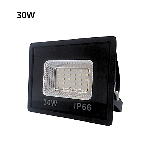 Refletor LED 30W Branco Frio SMD IP66