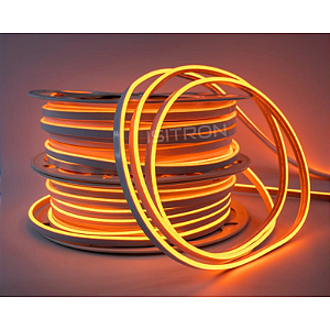 Mangueira Neon Led 100 Metros Laranja