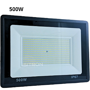 Refletor LED 500W IP67 SMD Branco Frio