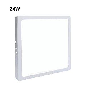 Painel Plafon Led 24W Sobrepor Quadrado