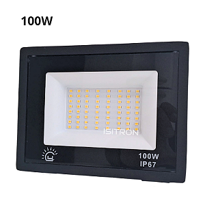 Refletor LED 100W Branco Frio SMD IP67