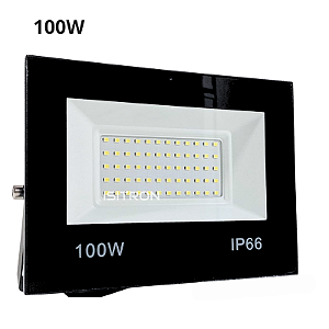 Refletor LED 100W Branco Frio IP66 SMD