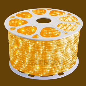 Mangueira Led Redonda 100 Metros Branco Quente  IP67 - Ø 11mm