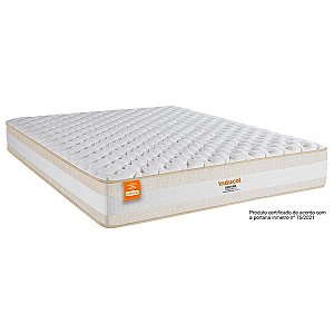 COLCHÃO CASAL DENVER MOLAS ENSACADAS ULTRASOFT INDUCOL 1,38 X 1,88