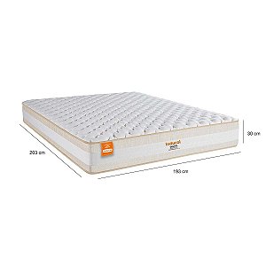 COLCHÃO KING DENVER MOLAS ENSACADAS ULTRASOFT INDUCOL 1,93 X 2,03