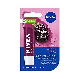 Hidratante Labial Nivea Amora Shine 4,8g