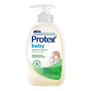 Sabonete Líquido Protex Baby Glicerina de Origem Natural 200ml