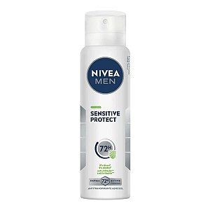 Desodorante Antitranspirante Aerossol Nivea Men Sensitive Protect Masculino 150ml