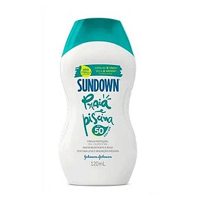 Protetor Solar Sundown Praia e Piscina FPS50 120ml