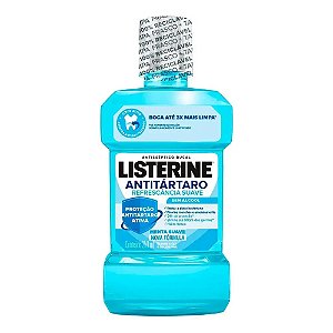 Enxaguatório Bucal Listerine Tartar Control Zero 250ml - Enxaguante Bucal Listerine Antitártaro Sem