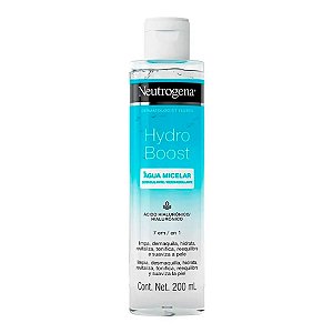 Água Micelar Facial Neutrogena Hydro Boost Demaquilante com Ácido 400ml