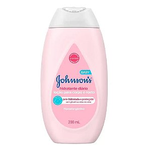 Loção Hidratante Corporal Johnson s Baby Regular 200ml