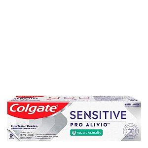 Pasta de Dente Colgate Sensitive Pro Alívio Repara Esmalte Dentes Sensíveis 110g
