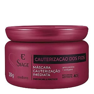 Máscara Capilar Siáge Eudora Cuterização dos Fios 250g