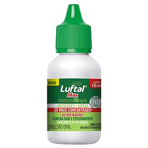 Antigases Luftal Max 150mg/ml Cereja 15ml Gotas