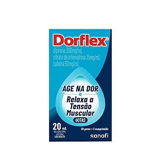 Analgésico e Relaxante Muscular Dorflex 20ml Gotas
