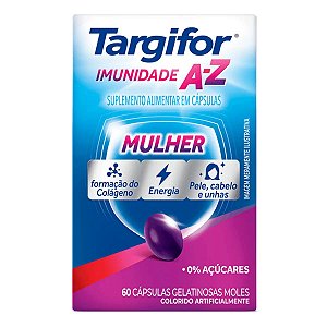 Targifor Imunidade A-Z Mulher 60 Cápsulas
