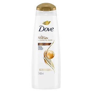 Shampoo Dove Nutrição + Fusão de Óleos 400ml