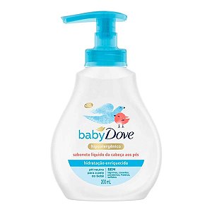 Sabonete Líquido Dove Da Cabeça Aos Pés Hidratação Enriquecida 200ml