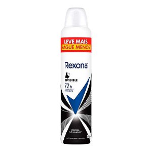 Desodorante Aerosol Rexona Invisible 250ml