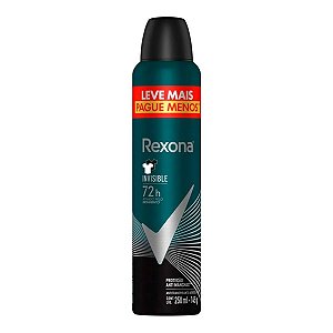 Desodorante Aerosol Rexona Men Invisible 250ml