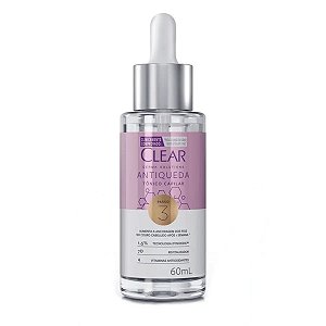 Tônico Capilar Clear Derma Solutions Antiqueda 60ml