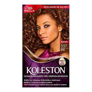 Tinta de Cabelo Wella Koleston 537 Marrom Sedução