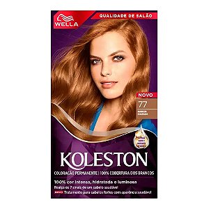 Tintura Koleston 77 Marrom Dourado