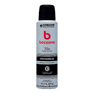 Desodorante Aerossol Antitranspirante Masculino Bozzano Invisible 150ml