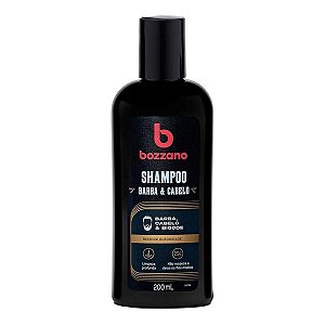 Shampoo para Barba, Cabelo e Bigode Bozzano 200ml