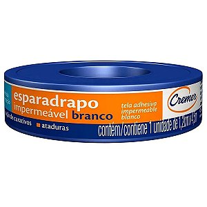 Esparadrapo Impermeável Cremer - Branco 1,2 Cmx4,5 M