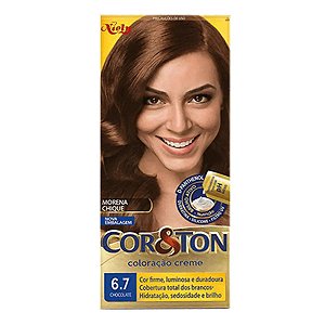 Tinta de Cabelo Niely Cor&Ton 6.7 Chocolate
