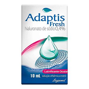Colírio Lubrificante Adaptis Fresh 0,4% 10ml