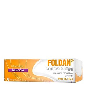 Antiparasitário Foldan 50mg/g 45g