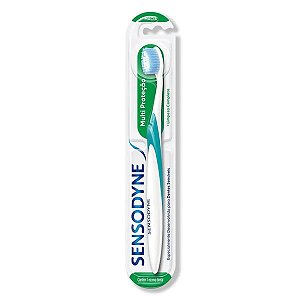 Escova de Dente Sensodyne Multiproteção com Cerdas Macias para Dentes Sensíveis