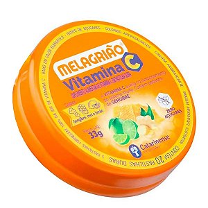 Vitamina C Melagrião Gengibre, Mel E Limão 20 Pastilhas